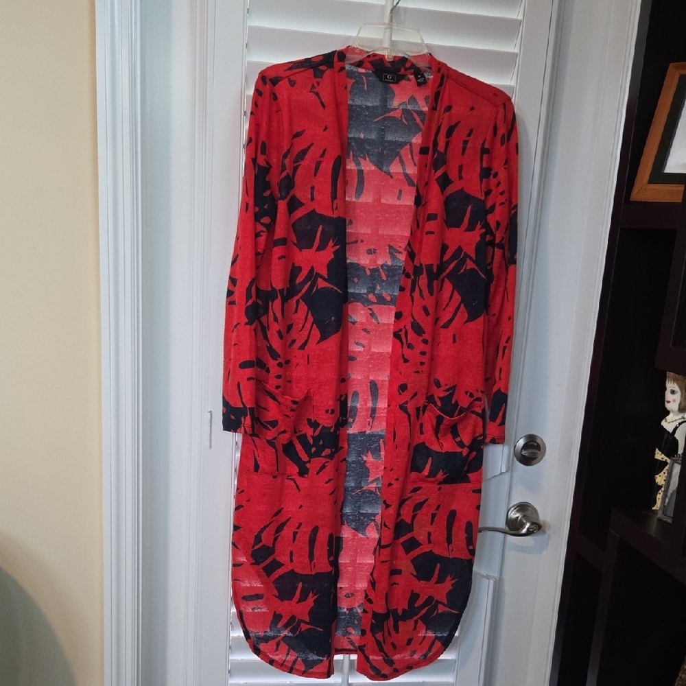 Stylish Red and Black Women's Jacket